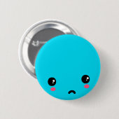 Sad Ronde Button 5,7 Cm (Voorkant /achterkant)