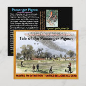 Sad Sad Tale van de Passenger Pigeon —~ Briefkaart (Voorkant / Achterkant)