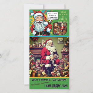 Sad Santa Festivates (vanaf 1 persoon) Flat Kaart