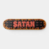 Sad Satan Skateboard (Horizontaal)