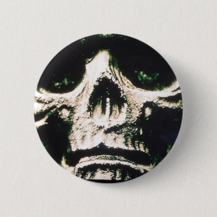 Sad Skull Ronde Button 5,7 Cm