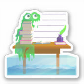 Sad Slime Planner Sticker Scrapbook (Voorkant)