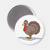 Sad Turkey Magneet (Voorkant / Achterkant)