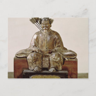 Sadaijin in het ceremoniële kostuum briefkaart