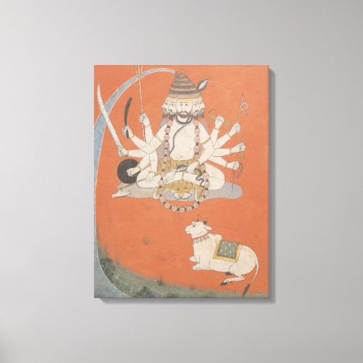 Sadashiva, Rajasthan Canvas Afdruk (Voorkant)
