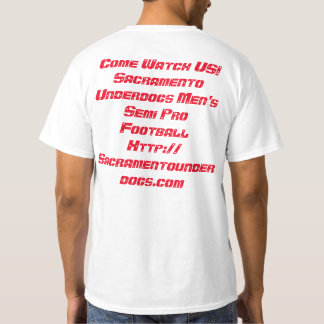 Sadcramento Underdogs Tshirt