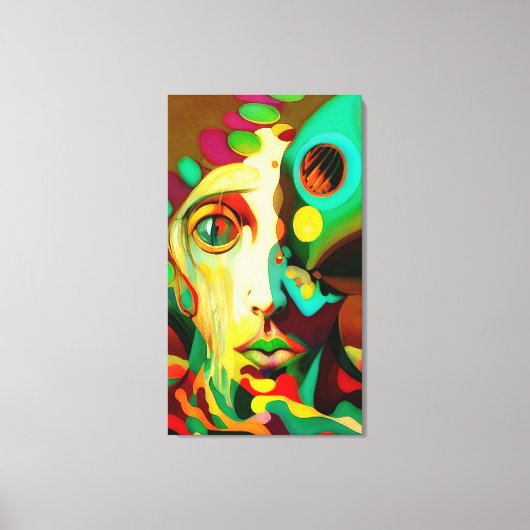 Saddheid Canvas Afdruk (Voorkant)