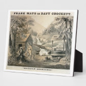 "Saddle Mending", Poster voor "Davy Crockett"-star Fotoplaat (Zijkant)
