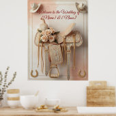 Saddle & Sparkle - Affiches et Signa Mariages occi (Cuisine)
