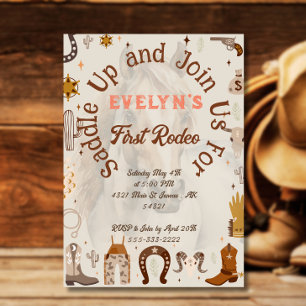 Saddle Up Country Western Verjaardag Kaart