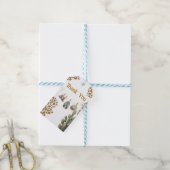 Saddle Up een kleine cowboy is op de weg Baby Cadeaulabel (Met Touw)