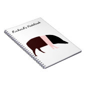 Saddleback Pig Notitieboek (Rechterzijde)
