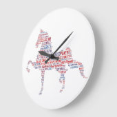 Saddlebred Clock Grote Klok (Hoek)