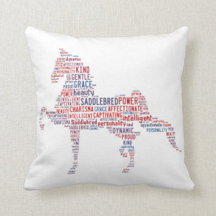 Saddlebred Pillow Kussen
