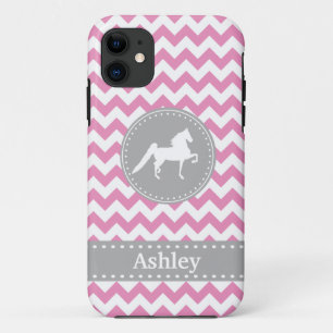 Saddlebred Pink Chevron iPhone 5 Hoesje