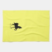 Saddlebred Silhouette Theedoek (Horizontaal)