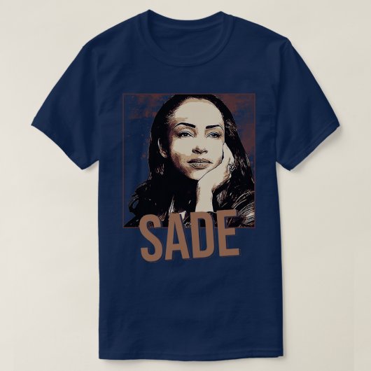 Sade Adu T-shirt (Design voorkant)