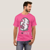 Sade Singer Portret  kunst T-shirt (Voorkant volledig)