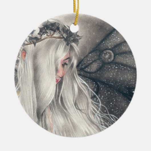Sadeness gothic fairy Ornament (Voorkant)