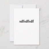 sadfsdfsdfsd bedankkaart (Voorkant)