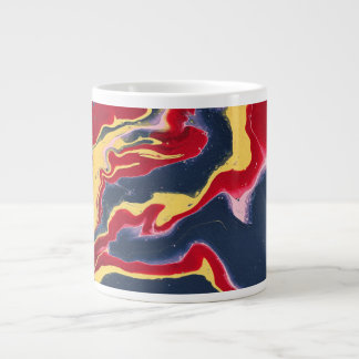 Sadie 1 Crazy Kleurrijke Abstract Drinkbeker Extra Grote Beker