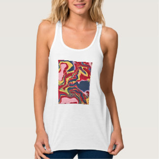 Sadie 1 Crazy Kleurrijke Abstracte Tanktop