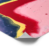 Sadie 1 Impression Abstraite de Couleur Folle (Coin)