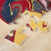 Sadie 1 Puzzle Abstrait Couleurs Folles (Côté)