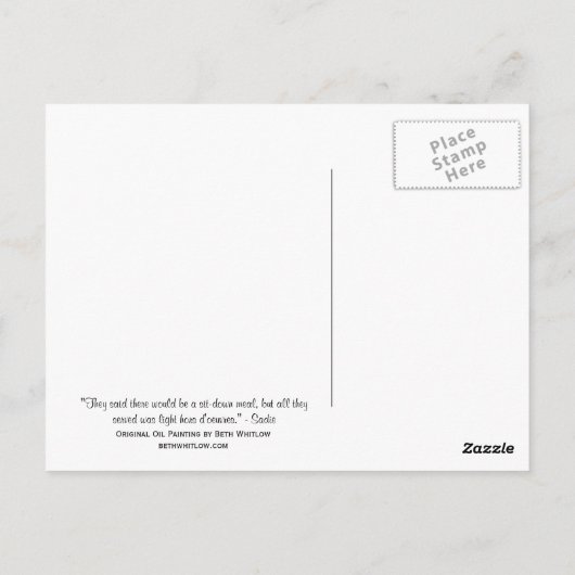 Sadie Briefkaart (Achterkant)