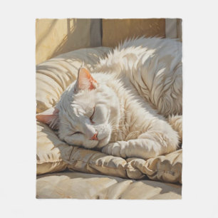 Sadie Cat Fleece Deken
