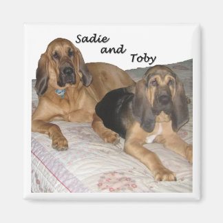 Sadie en Toby 1 Magneet