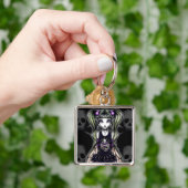 "Sadie" Gothic Skull Fly Fairy Sleutelhanger (Hand)
