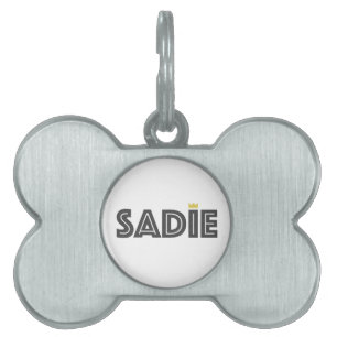 Sadie Huisdieren Naamplaatje