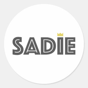 Sadie Ronde Sticker