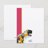 Sadie Salut ! Cartes de correspondance simples (Devant / Derrière)