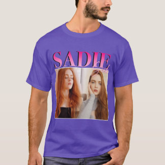 Sadie Sink 90s Retro Design T-shirt