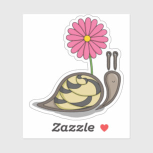 Sadie Sticker de Contour de l'escargot