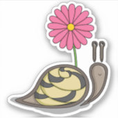 Sadie Sticker de Contour de l'escargot (Devant)