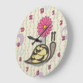 Sadie the Snail Clock Grote Klok (Hoek)