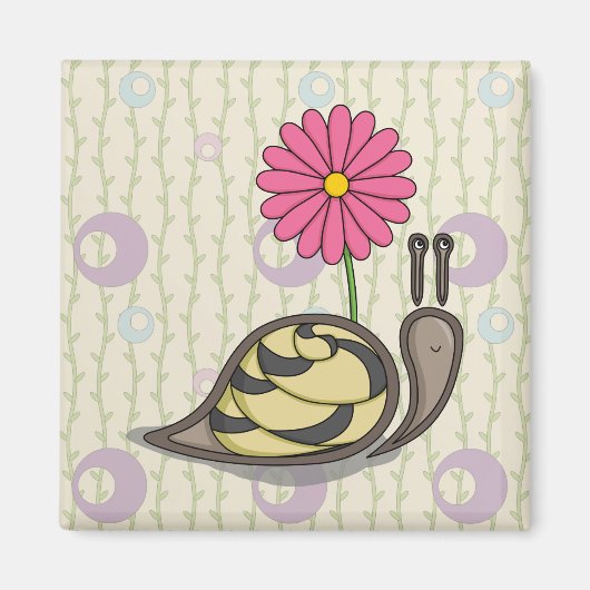 Sadie the Snail Magnet (Devant)