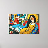 Sadness devours the soul canvas afdruk (Voorkant)