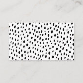 Safair Oerwoud Cute Baby shower Diaper Raffle Kaar Informatiekaartje (Achterkant)