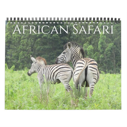 safari 2025 kalender (Hoes)