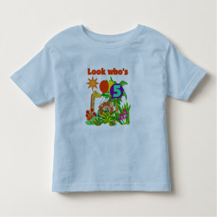 Safari 5th Birthday Tshirts en Gifts