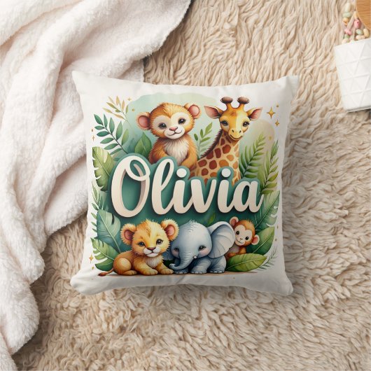 Safari Adventure Olivia Sierkussen (Deken)