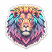 Safari Adventures Lion Sticker Series (Voorkant)
