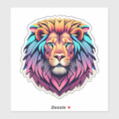 Safari Adventures Lion Sticker Series (Vel)