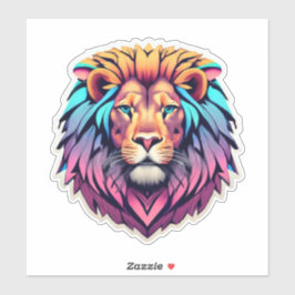 Safari Adventures Lion Sticker Series