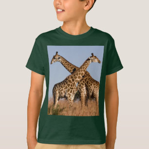 Safari Africa Mod Chic Classy Destiny Giraffe T-shirt