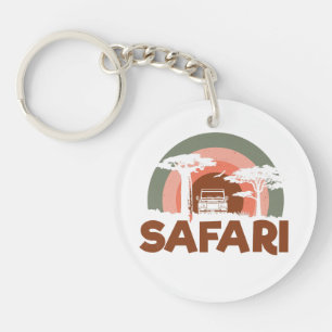 Safari Africa Thema Sleutelhanger